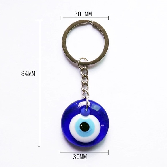 Evil Eye Keychain - NWOT - Picture 2 of 3